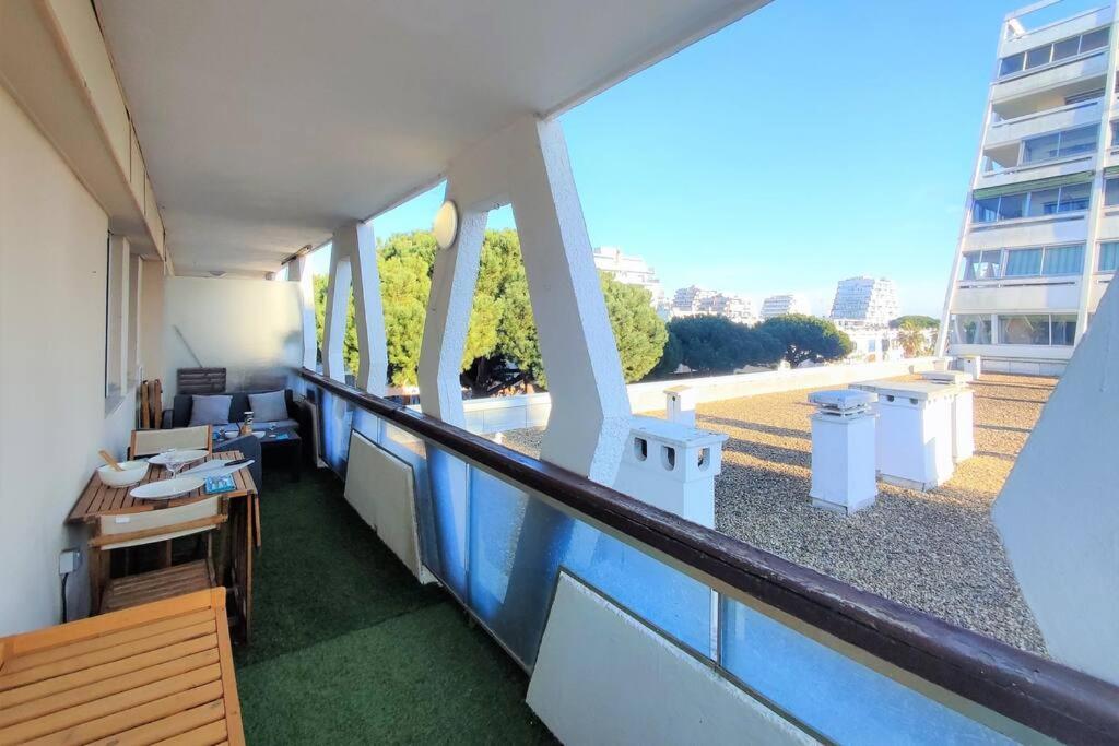 Grand Voile - Hyper Centre, Climatisation, Vue Panoramique Sur L'Architecture De La Grande Motte Apartment Exterior photo