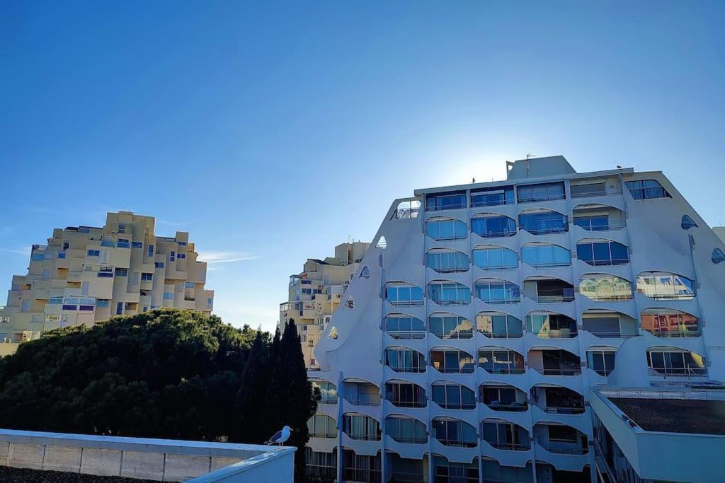 Grand Voile - Hyper Centre, Climatisation, Vue Panoramique Sur L'Architecture De La Grande Motte Apartment Exterior photo