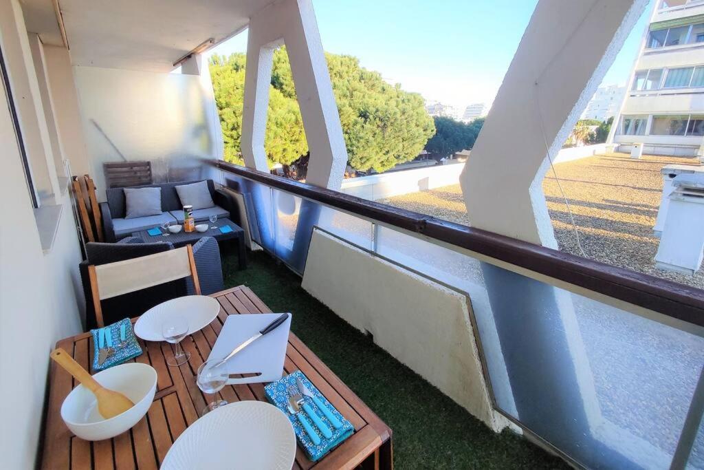 Grand Voile - Hyper Centre, Climatisation, Vue Panoramique Sur L'Architecture De La Grande Motte Apartment Exterior photo